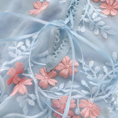 Isabella™ – Floral Embroidered Bodysuit