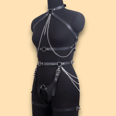 Inga™ - Bas de Harnais Séduction Noire