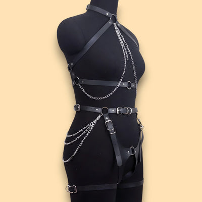 Inga™ - Bas de Harnais Séduction Noire