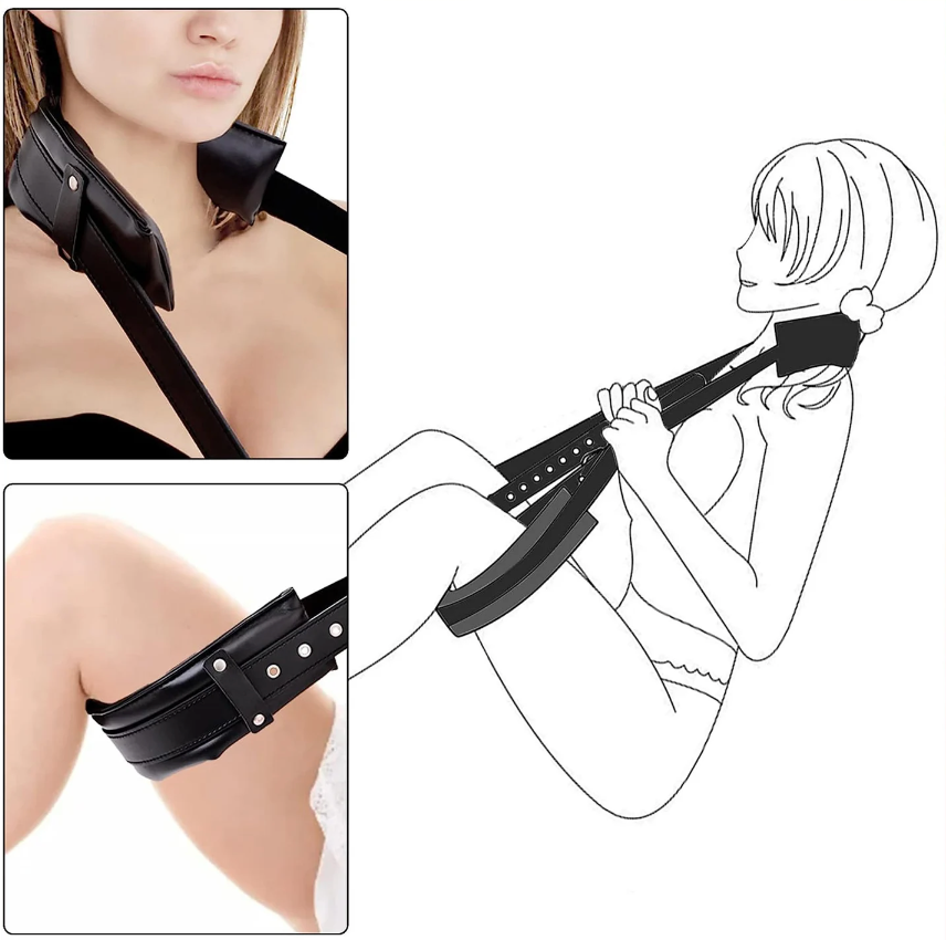 Floria™ – Padded Restraint Straps for Neck, Wrists & Thighs