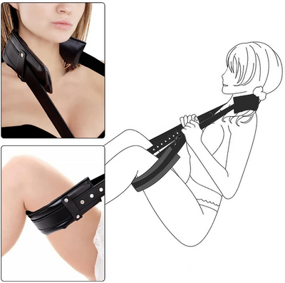 Floria™ – Padded Restraint Straps for Neck, Wrists & Thighs