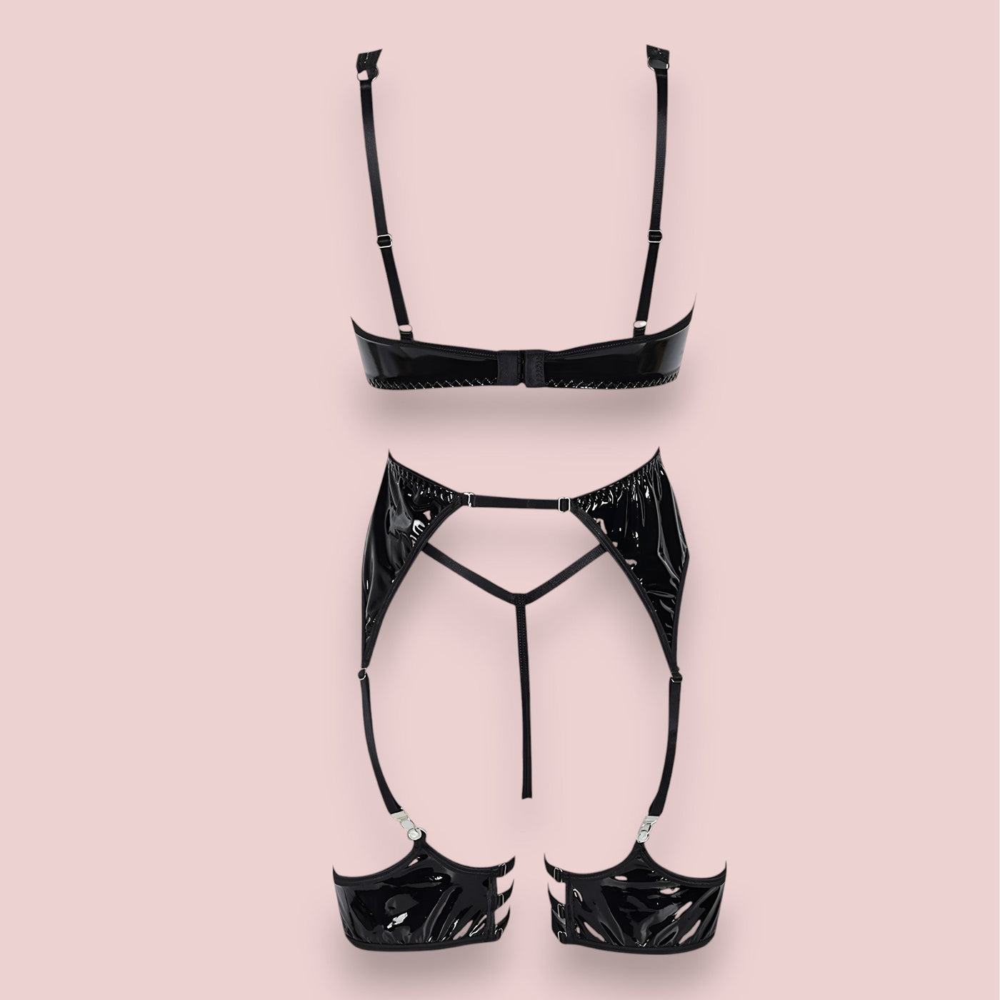 Nina™ – Ensemble de lingerie en latex