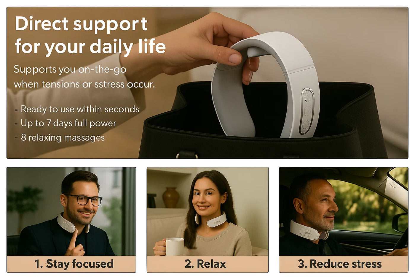 Virella™ - Professional 11-in-1 Neck Therapy Device