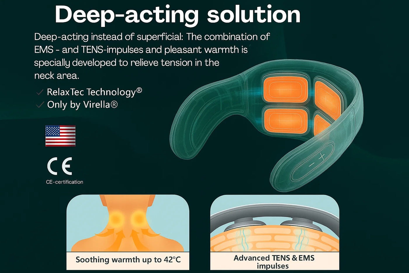 Virella™ - Professional 11-in-1 Neck Therapy Device